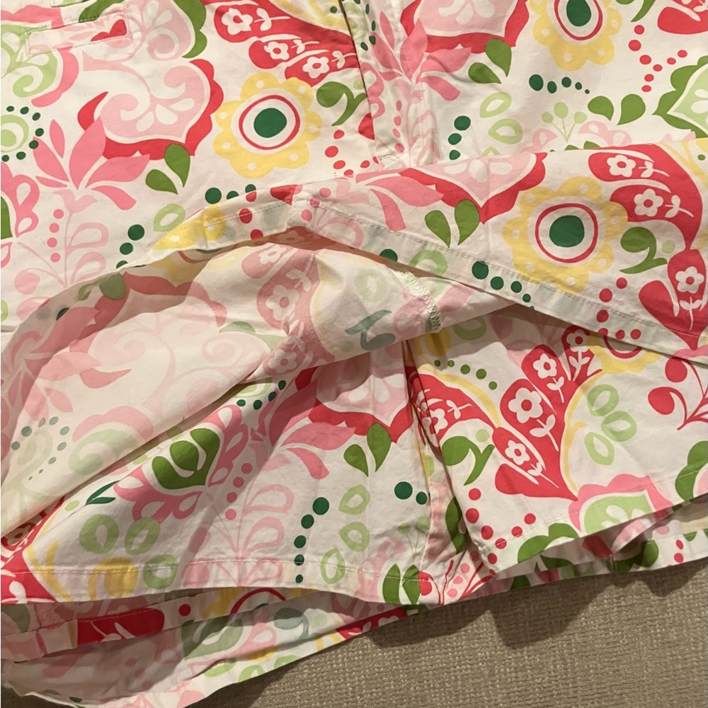 White Stag Pink and Green Floral Skirt - Picture 3 of 7